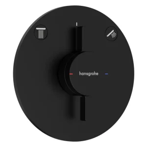 Hansgrohe DuoTurn S kraan inbouw voor 2 functies, mat zwart Goedkoop