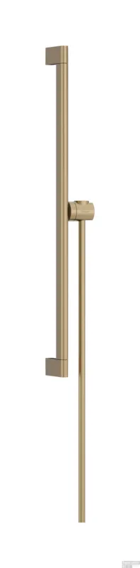 Hansgrohe Unica glijstang S Puro 65 cm met easy slide schuifstuk en Isiflex doucheslang 160 cm, Brushed Bronze Nieuw