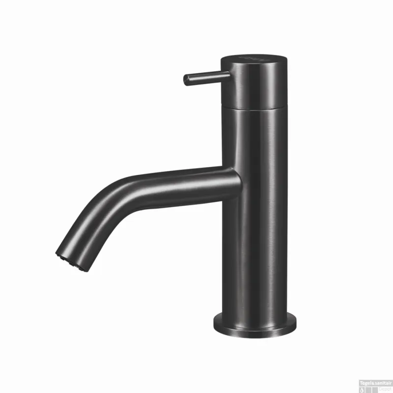 Fonteinkraan Qisani Flow Laag Geborsteld Gun Metal Premium