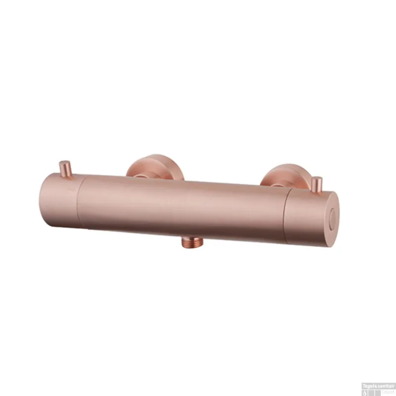 Dagaanbieding Opbouw Douchethermostaat Wiesbaden Cool Touch Geborsteld Koper