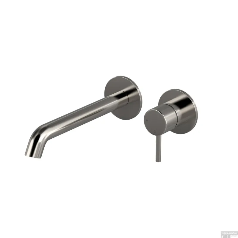 Hotbath BUDDY Afbouwdeel tbv Inbouw wastafelkraan 22cm Geborsteld Nikkel (B105EXT22GN) Veilige Betaling