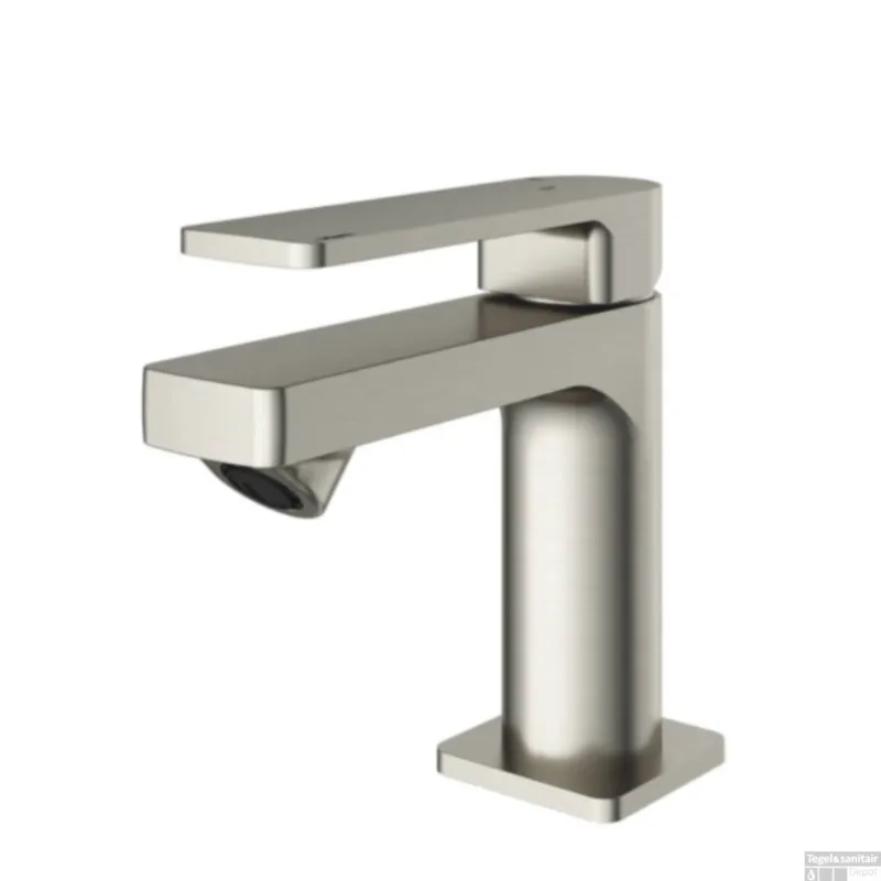 Fonteinkraan Hotbath Gal Mengkraan 12.8 cm Geborsteld Nikkel PVD Favoriet