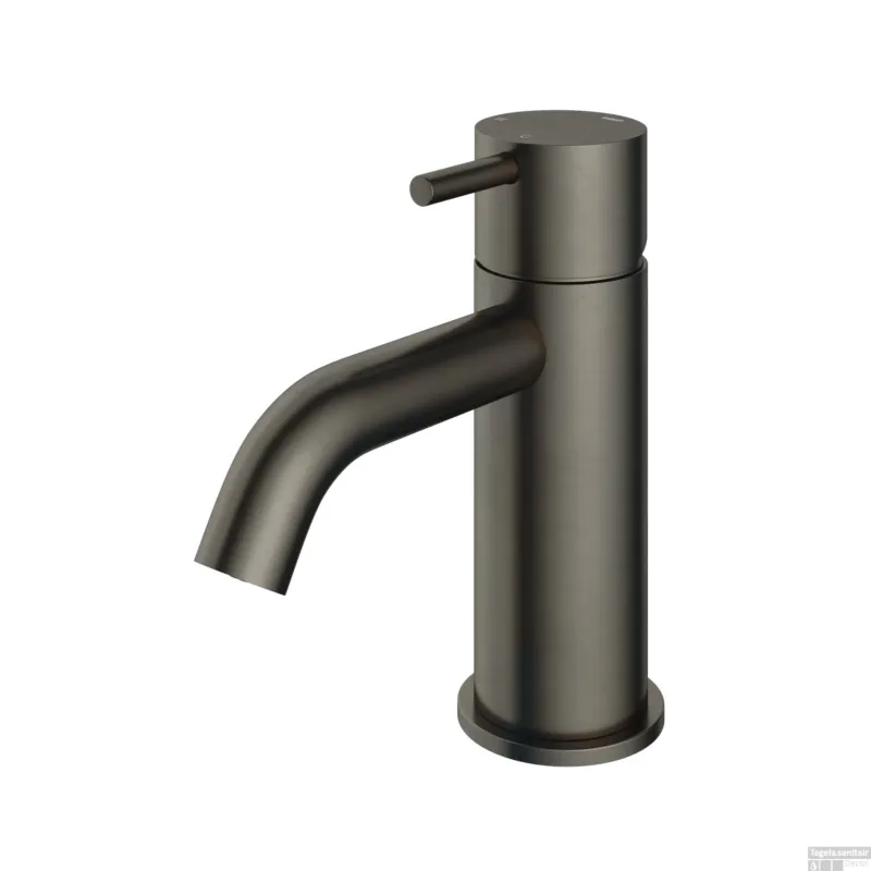 Voordeelprijs Wastafelmengkraan Hotbath Cobber 1-hendel Gebogen 14.3 cm Verouderd IJzer