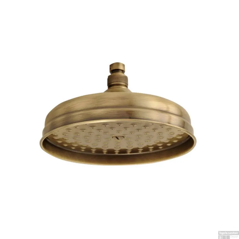 Seizoensaanbieding Regendouchekop Sapho Antea Retro Rond 20 cm Brons