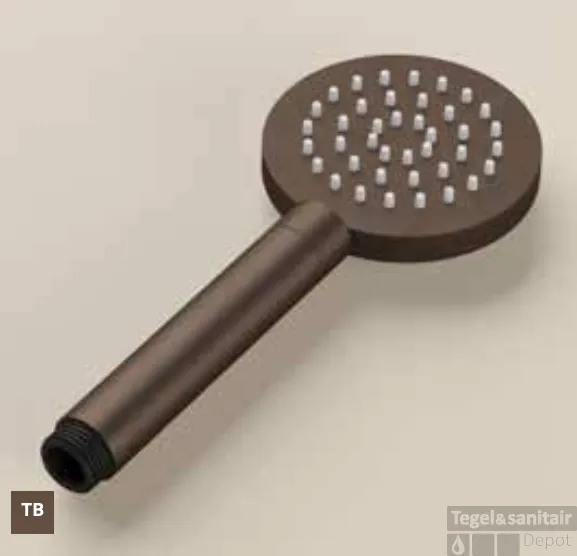 Hotbath MATE Messing handdouche rond Tuscan Bronze Aanbieding