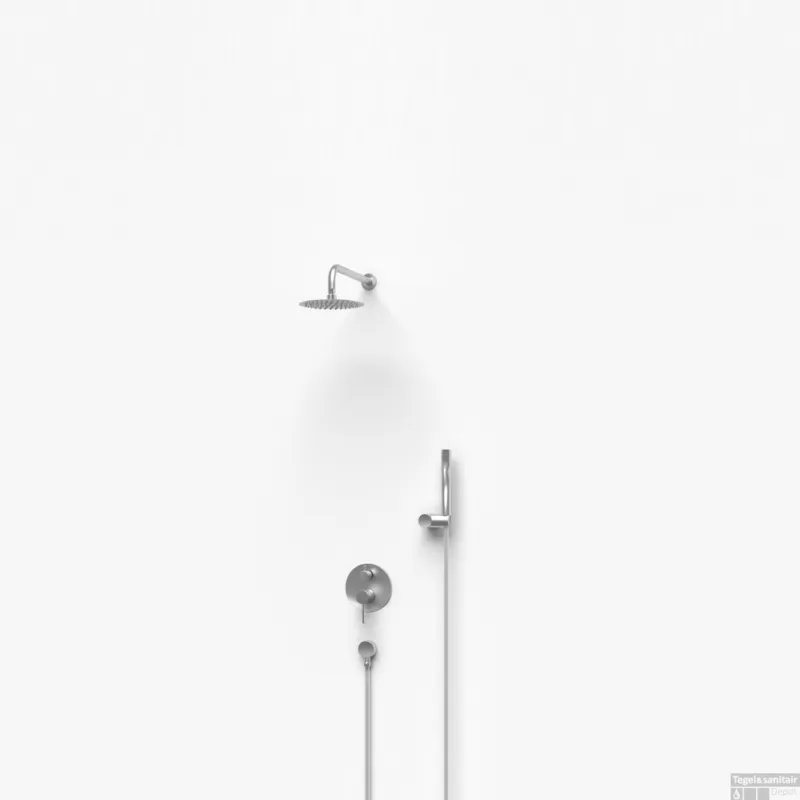 BWS Pesso Regendouche Inbouw Hoofddouche 20 cm Omstelknop Incl Handdouche Chroom Rechtstreeks Van De Fabrikant