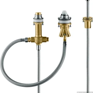 Actieprijs Hansgrohe Inbouwdeel voor 3-gats ééngreeps badrandmengkraan serviceluik verplicht