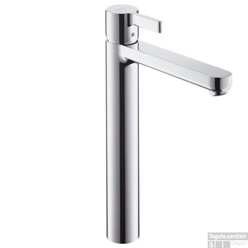 Aanbieding Hansgrohe Metris S Wastafelkraan Highriser Met Waste Chroom