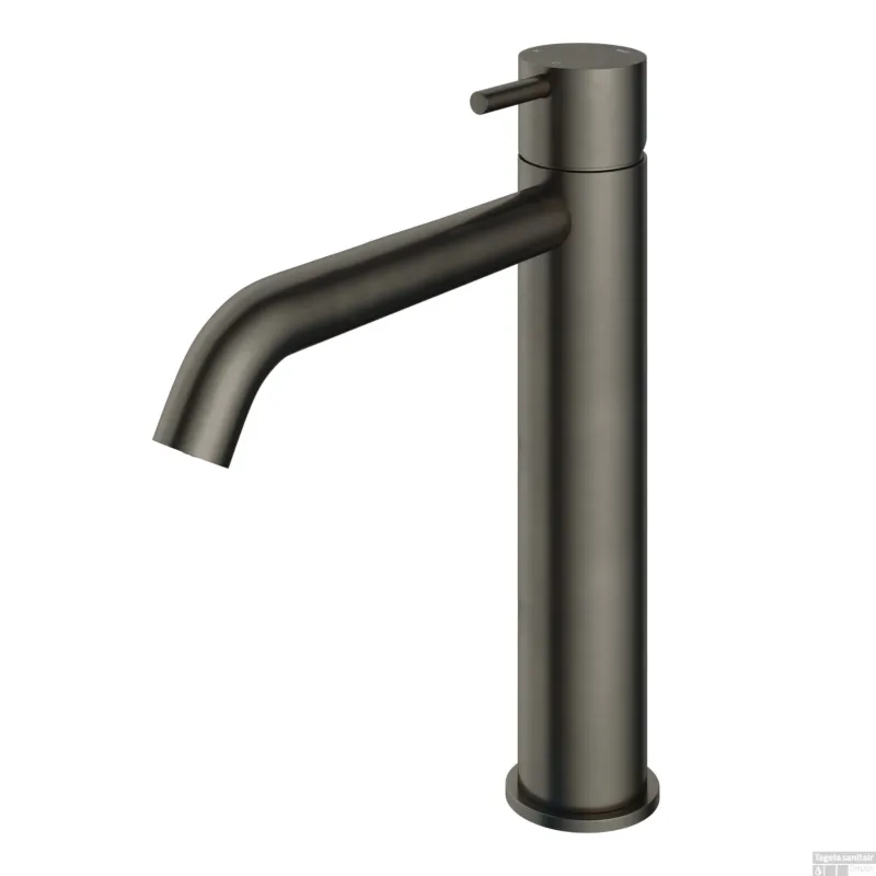 Wastafelmengkraan Hotbath Cobber 1-hendel Gebogen 28.6 cm Verouderd IJzer Goedkoop