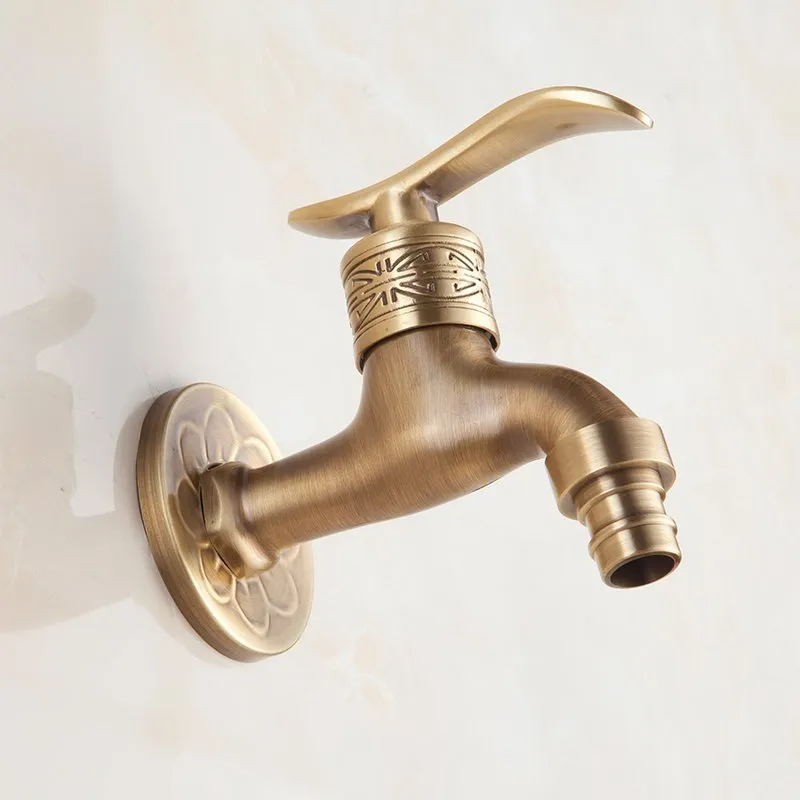 Messing Tapkraan Roma | Muuraansluiting 1/2” | 11 lang Korting