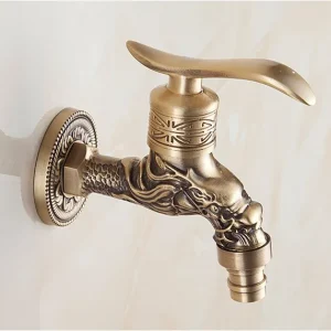 Uitverkoop Messing Tapkraan Rosella | Muuraansluiting 1/2” | 11 lang