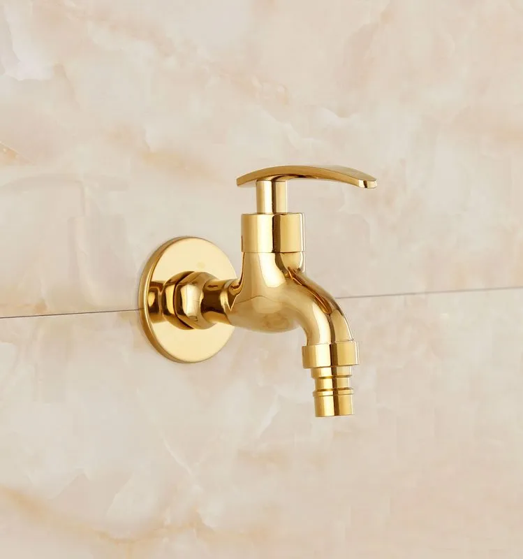 Gouden Tapkraan Sonia | Muuraansluiting 1/2” | 11 lang Snelle Levering