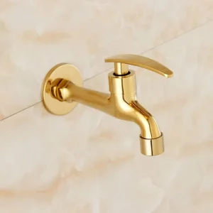 Koop Vandaag Gouden Tapkraan Sorella | Muuraansluiting 1/2” | 11 lang
