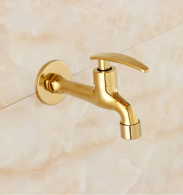 Koop Vandaag Gouden Tapkraan Sorella | Muuraansluiting 1/2” | 11 lang
