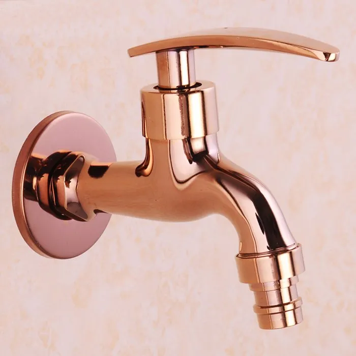 Rose Gouden Tapkraan Tangia | Muuraansluiting 1/2” | 11 lang Op = Op