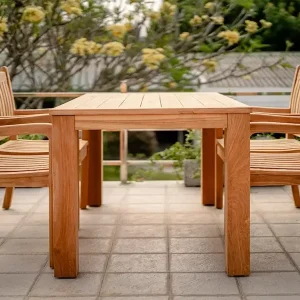 Alleen Vandaag Nelson Teak Tuintafel | 160x90x75