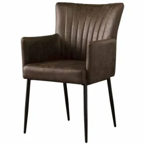 Rechtstreeks Van De Fabrikant Toledo armchair | 63x56x89 | Donkerbruin