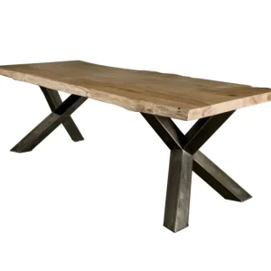 Aanbieding Acacia Boomstamtafel Yunta | 260x100 | 6 dik opgedikt