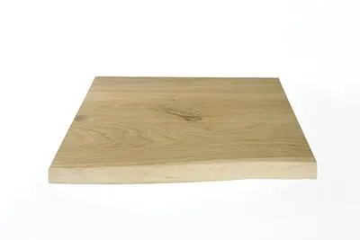Eiken Werkblad | 4cm dik met schorsrand | 60cm breed Uitverkoop