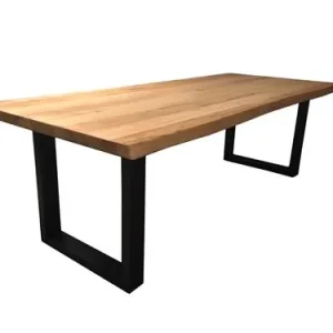 Ultimo Live-edge eettafel 200x100 - top 5 - Naturel Snelle Levering
