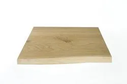 Nu Kopen Eiken Werkblad | 4cm dik met schorsrand | 30cm breed
