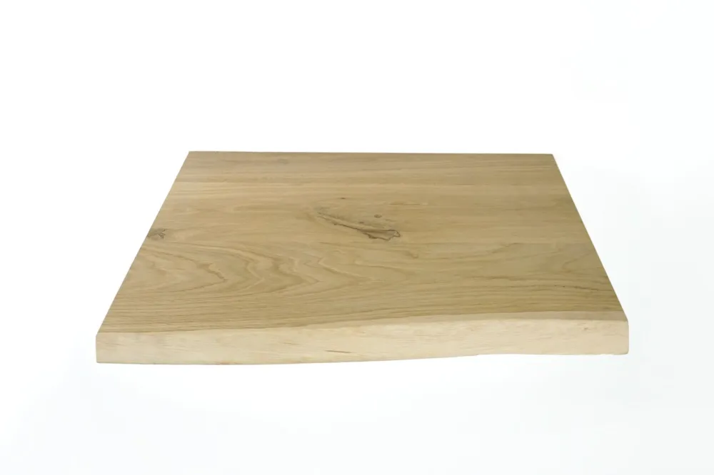 Eiken Werkblad met Schorsrand | 80-300x30x4.5 Goedkoop