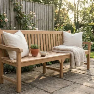 Teakea Windsor Teak Houten Tuinbank | 220 breed Must-Have