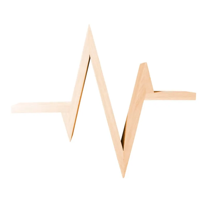 Wandplank Heartbeat | Meerdere Afmetingen Bestseller