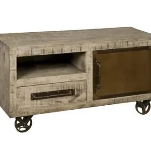 W/N & IJzeren Kast | 1 Deur | 1 Lade | 120x46x63 Seizoensaanbieding