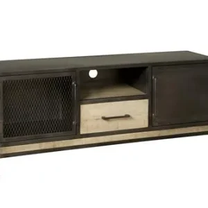 W/N & Iron TV Meubel | 2 Deuren | 1 Lade | 153x40x62 Betaalbaar