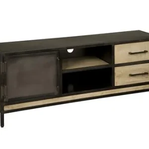 Dagaanbieding W/N & Iron TV Meubel | 1 Deur | 2 Laden