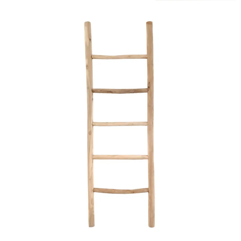 Gratis Retour Decoratie ladder | Naturel Eiken-Look | 50x5x150