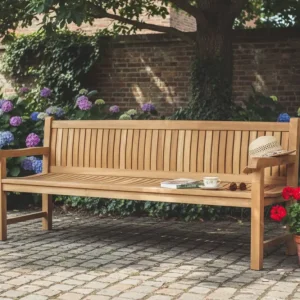 Balmoral Teak Tuinbank - 200 cm - Royale 4 à 5-Zits Parkbank - Massief FSC Teakhout Nu Kopen
