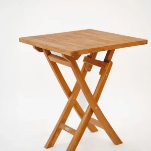 Teak Houten Tuintafel Klaptafel | vierkant | 60 x 60 Inklapbaar Laatste Kans