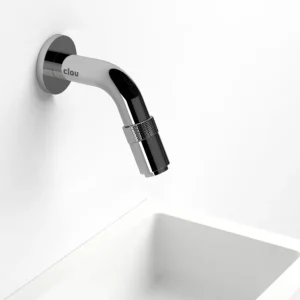 Clou - Freddo 11 Fonteinkraan Met Korte Uitloop, Wandmontage, Chroom Hete Deal