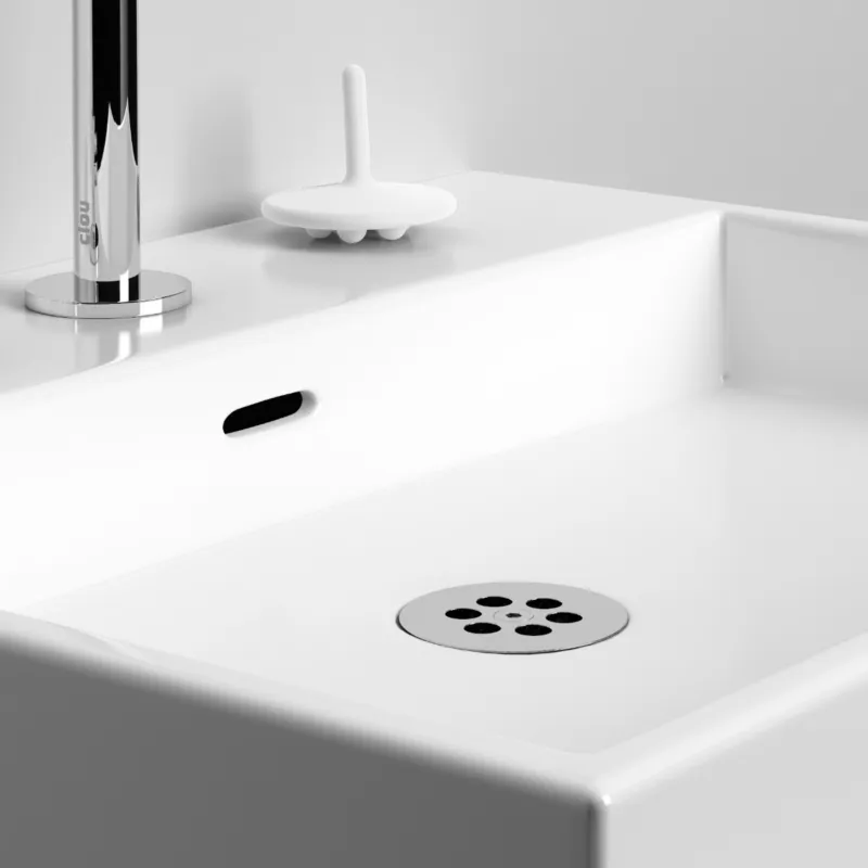 Premium Clou - Wash Me Siliconen Waterstop, Wit