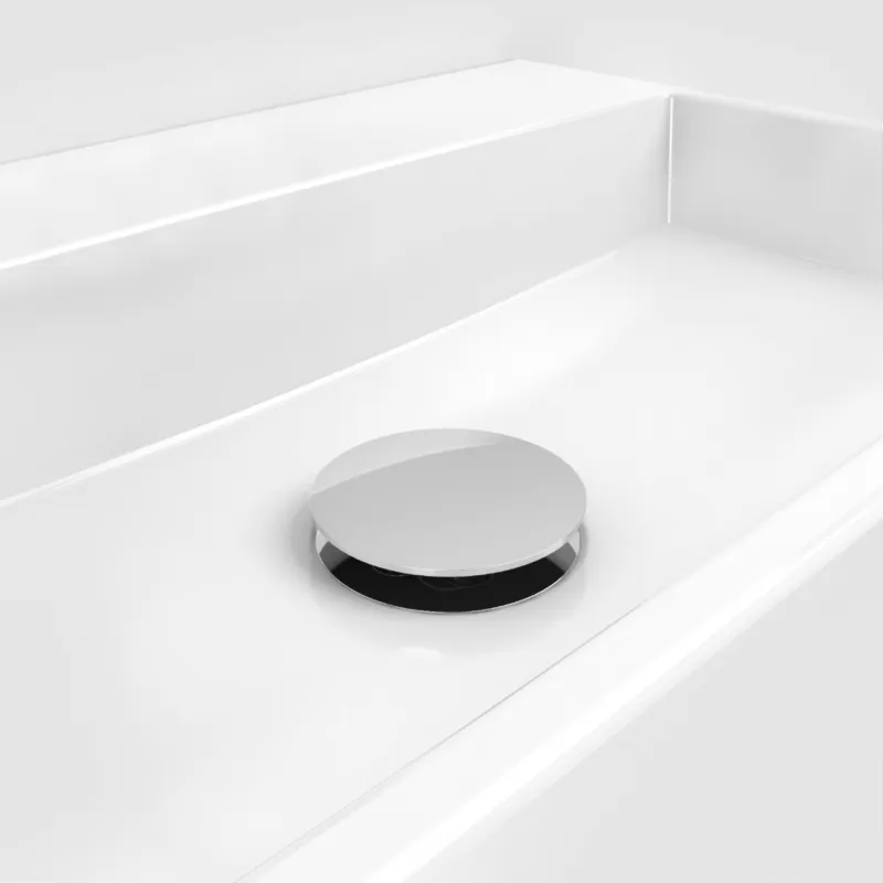 Goedkoop Clou - Mini Wash Me Plug Met Afdekkap, Niet Afsluitbaar, Chroom