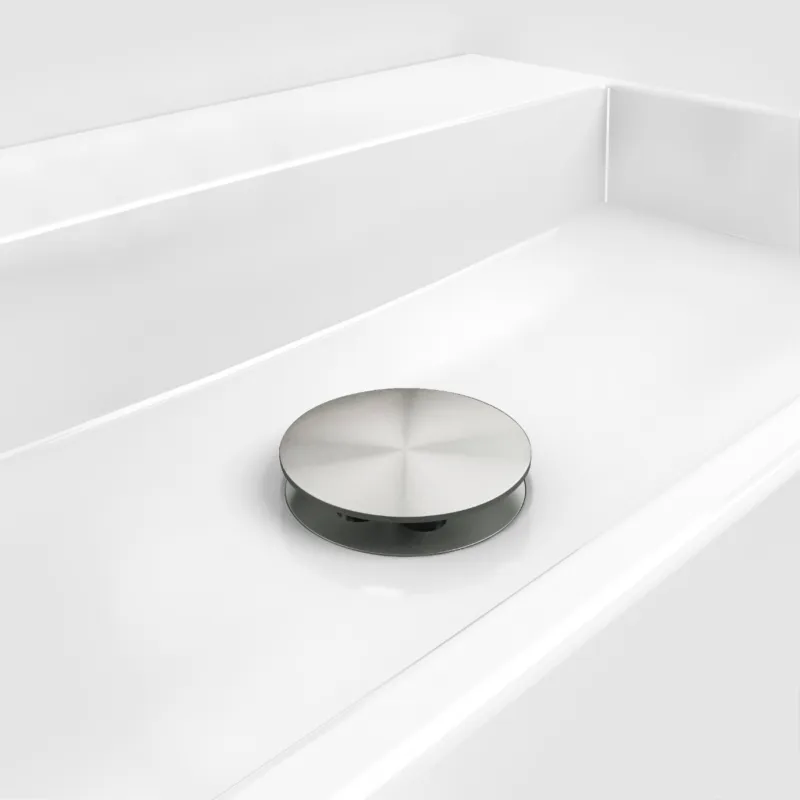 Clou - Mini Wash Me Plug Met Afdekkap, Niet Afsluitbaar, Rvs Geborsteld Lage Prijs