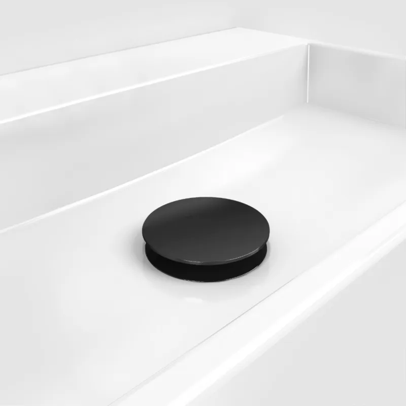 Clou - Mini Wash Me Plug, Met Afdekkap, Niet Afsluitbaar, Mat Zwart Favoriet