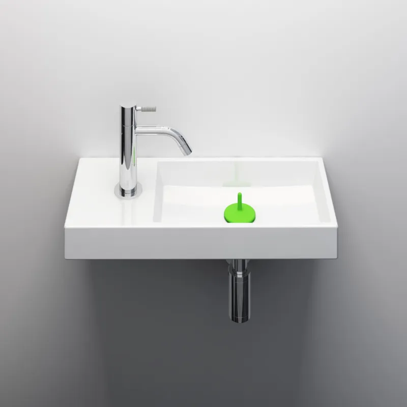 Nu Kopen Clou - Mini Wash Me Silconen Waterstop, Groen