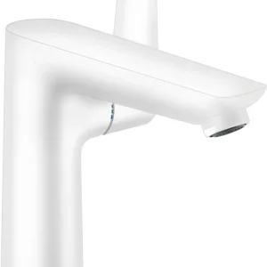 Hansgrohe Talis E ééngreeps wastafelmengkraan 150 met PopUp trekwaste, mat wit Premium