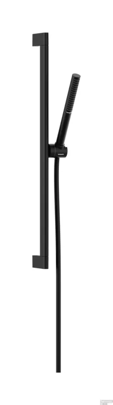 Finale Uitverkoop Hansgrohe Pulsify S doucheset 100 1jet EcoSmart+ met glijstang 65 cm, mat zwart