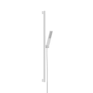 Hansgrohe Pulsify E doucheset 100 1jet EcoSmart met glijstang 90 cm, mat wit Laatste Versie