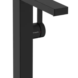 Nu Kopen Hansgrohe Tecturis E ééngreeps wastafelkraan 210 Fine CoolStart met draaibare uitloop en PushOpen afvoerplug, mat zwart