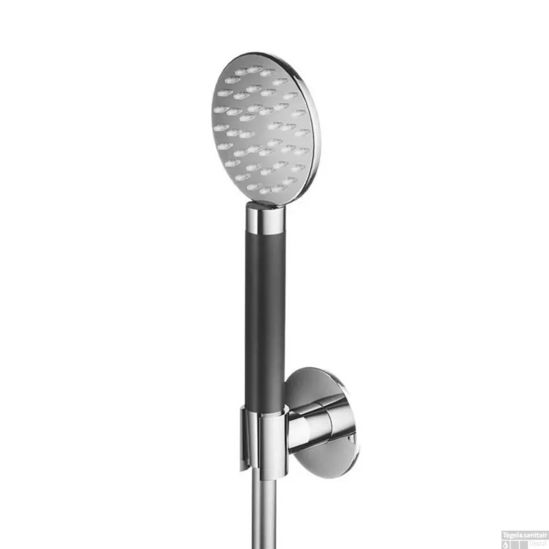 Handdouche Hotbath Cobber Met Doucheslang En Wandsteun Aansluiting Chroom Gereduceerde Prijs