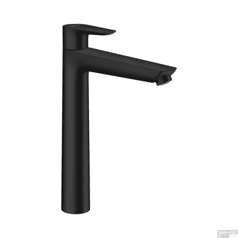 Voordeelprijs Wastafelmengkraan Talis E 240 HansGrohe Eengreeps met Trekwaste Mat Zwart