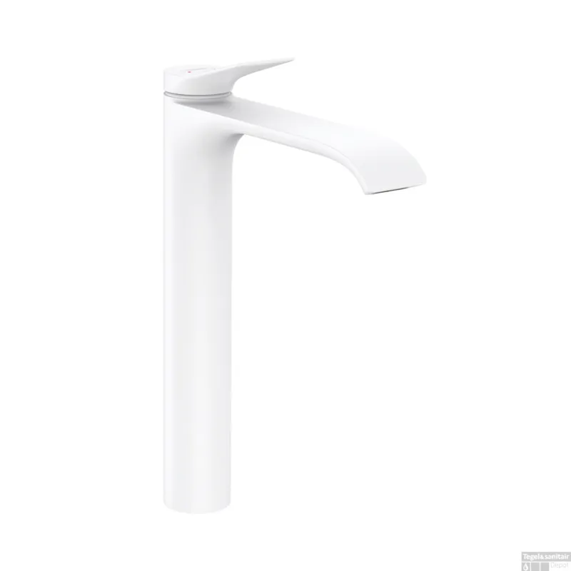 Bestseller Wastafelmengkraan HansGrohe Vivenis Eengreeps 250 Met Trekwaste Mat Wit