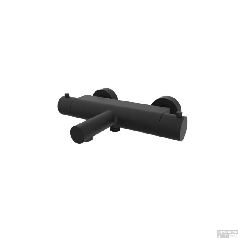 Bestseller Thermostatische Badmengkraan BWS Met Cool Touch Mat Zwart