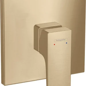 Hansgrohe Metropol ééngreeps douchemengkraan afbouwdeel met rechte greep, Brushed Bronze Korting