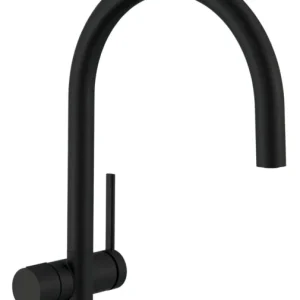 Seizoensaanbieding Hansgrohe Talis M54 ééngreeps keukenmengkraan 220 met stopkraan voor vaatwasser, mat zwart